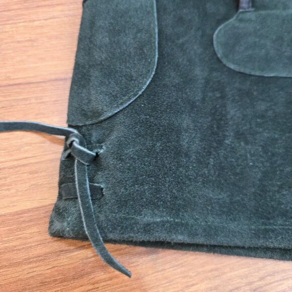 Lederhosen Isar Trachten Childs kids suede Leather Shorts 92 US 2-3T Cow Split - Picture 2 of 9